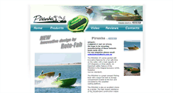 Desktop Screenshot of piranhaboats.com.au